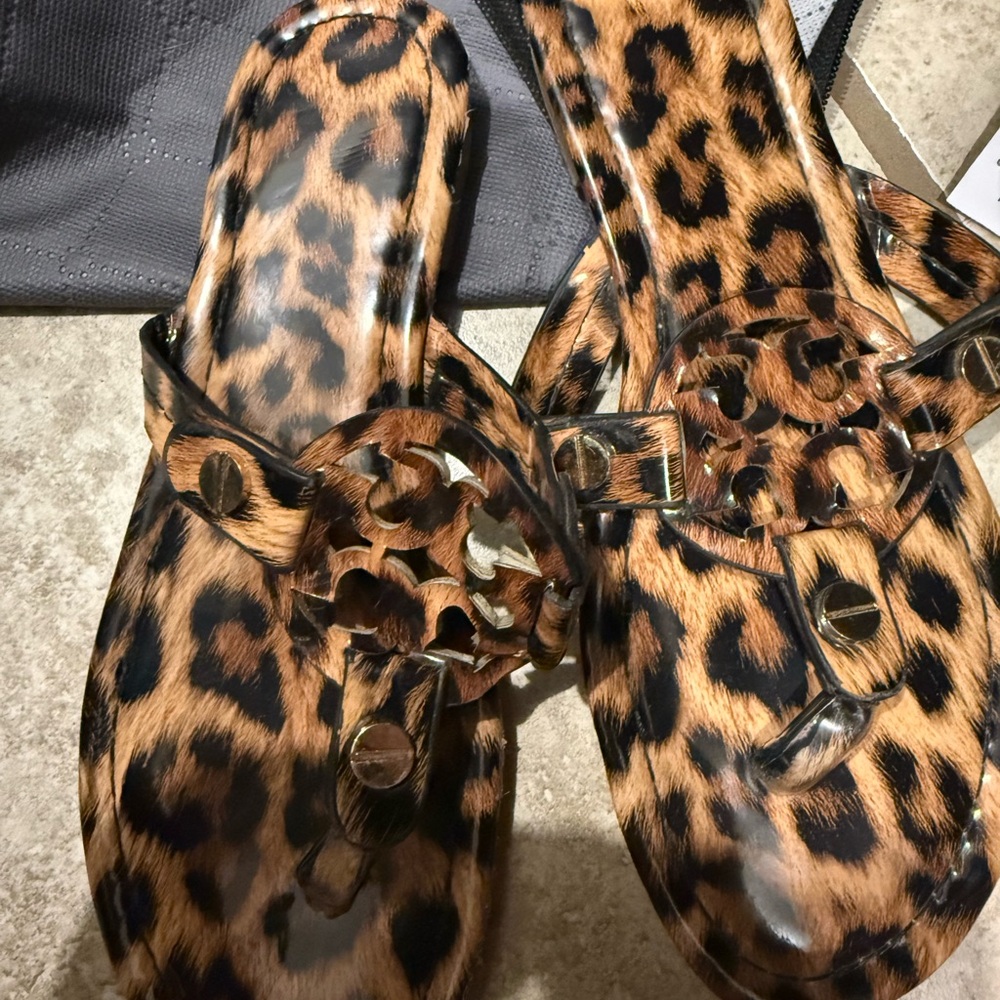 Leopard Print Women's Sandals